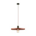 LAMPAMI - lampa wisząca pojedyncza,  lampa nad barek, lampa wisząca nad stół w jadalni, lampa wisząca do kuchni nad stół, lampa do pokoju młodzieżowego, stylowa lampa do salonu SILA GREEN BRICK