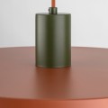 LAMPAMI - lampa wisząca pojedyncza,  lampa nad barek, lampa wisząca nad stół w jadalni, lampa wisząca do kuchni nad stół, lampa do pokoju młodzieżowego, stylowa lampa do salonu SILA GREEN BRICK