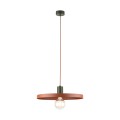 LAMPAMI - lampa wisząca pojedyncza,  lampa nad barek, lampa wisząca nad stół w jadalni, lampa wisząca do kuchni nad stół, lampa do pokoju młodzieżowego, stylowa lampa do salonu SILA GREEN BRICK