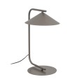 LAMPAMI - lampka biurkowa brązowa, lampa do czytania książek, lampka na biurko do nauki, lampa stojąca do salonu loft, metalowa lampka stojąca LUME NEW BROWN