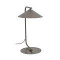LAMPAMI - lampka biurkowa brązowa, lampa do czytania książek, lampka na biurko do nauki, lampa stojąca do salonu loft, metalowa lampka stojąca LUME NEW BROWN