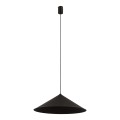 LAMPAMI - brązowa lampa wisząca pojedyncza, metalowa lampa wisząca, brązowa lampa nad stół do jadalni, lampa wisząca do sypialni, lampa sufitowa wisząca LUME XL NEW BROWN
