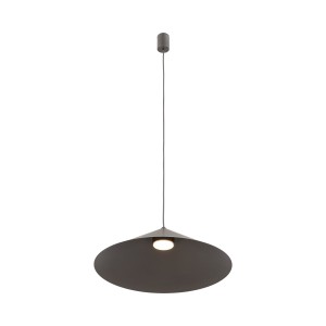 Brązowa lampa wisząca pojedyncza 150 cm 1xGX53 LUME XL NEW BROWN