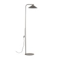 LAMPAMI - lampa podłogowa do salonu, lampa stojąca metalowa, lampa stojąca do czytania, lampa nocna stojąca LUME NEW BROWN