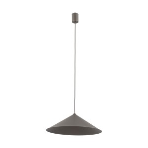 Brązowa lampa wisząca pojedyncza 145 cm 1xGX53 LUME L NEW BROWN 