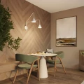 LAMPAMI - kinkiet ścienny podwójny, kinkiet z włącznikiem, lampa ścienna biała, kinkiet do czytania z włącznikiem, kinkiet do pokoju młodzieżowego, lampa na ścianę, kinkiet biały nowoczesny, sollux kinkiet NOX 2 biały