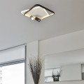 LAMPAMI - lampa ledowa sufitowa kwadratowa, lampa przysufitowa,  oświetlenie w kuchni, oświetlenie w korytarzu, oświetlenie w sypialni, lampa sufitowa elegancka, plafon ledowy Parma 2