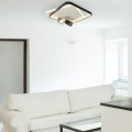 LAMPAMI - lampa ledowa sufitowa kwadratowa, lampa przysufitowa,  oświetlenie w kuchni, oświetlenie w korytarzu, oświetlenie w sypialni, lampa sufitowa elegancka, plafon ledowy Parma 2