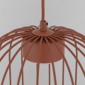 LAMPAMI - lampa wisząca metalowa, długa lampa wisząca nad stół w jadalni, lampa wisząca przy łóżku w sypialni, lampa z drutu  SPHERA S BRICK