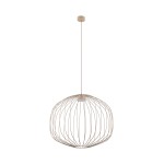 Beżowa lampa wisząca metalowa 187 cm 1xGX53 SPHERA M SABIA