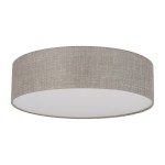 Lampa sufitowa plafon sufitowy beżowy 4xE27 RONDO LINEN 600
