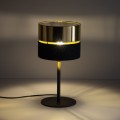 LAMPAMI - lampka stojąca do salonu, lampka do sypialni czarna, lampa na komodę, lampa do salonu, lampa do sypialni, lampa nocna na stolik HILTON