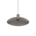 LAMPAMI - brązowa lampa wisząca loftowa, lampa do salonu loft, lampa do kuchni, lampa wisząca nad stół w jadalni, lampa wisząca pojedyncza, lampa wisząca metalowa ASTRA NEW BROWN