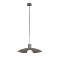 LAMPAMI - brązowa lampa wisząca loftowa, lampa do salonu loft, lampa do kuchni, lampa wisząca nad stół w jadalni, lampa wisząca pojedyncza, lampa wisząca metalowa ASTRA NEW BROWN
