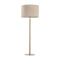 LAMPAMI - lampa podłogowa do salonu, lampa stojąca boho, beżowa lampa podłogowa, lampa do salonu, lampa do sypialni, lampa nocna stojąca, lampa podłogowa z abażurem DEVA NATURE