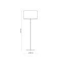 LAMPAMI - lampa podłogowa do salonu DEVA NATURE szkic