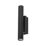Lampa kinkiet rurka czarna 2xG9 LAGOS BLACK