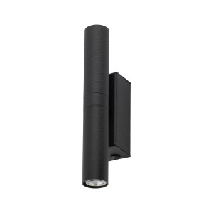Lampa kinkiet rurka czarna 2xG9 LAGOS BLACK