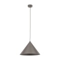 LAMPAMI - lampa wisząca nad stół do jadalni, lampa wisząca metalowa, lampa do kuchni, lampa do jadalni, oświetlenie nad stół w salonie, lampa nad wyspę, lampa wisząca loftowa CONO L NEW BROWN