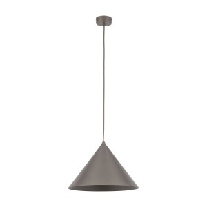 Lampa wisząca nad stół do jadalni długa 160 cm 1xE27 CONO L NEW BROWN
