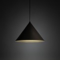 LAMPAMI - lampa wisząca nad stół do jadalni, lampa wisząca metalowa, lampa do kuchni, lampa do jadalni, oświetlenie nad stół w salonie, lampa nad wyspę, lampa wisząca loftowa CONO L NEW BROWN