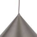 LAMPAMI - lampa wisząca nad stół do jadalni, lampa wisząca metalowa, lampa do kuchni, lampa do jadalni, oświetlenie nad stół w salonie, lampa nad wyspę, lampa wisząca loftowa CONO L NEW BROWN