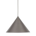 LAMPAMI - lampa wisząca nad stół do jadalni, lampa wisząca metalowa, lampa do kuchni, lampa do jadalni, oświetlenie nad stół w salonie, lampa nad wyspę, lampa wisząca loftowa CONO L NEW BROWN