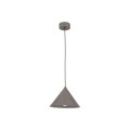 LAMPAMI - lampa wisząca pojedyncza długa, lampa do kuchni nowoczesna, oświetlenie nad stół w salonie, lampa wisząca do sypialni przy łóżku, lampa wisząca loftowa, lampa do jadalni nad stół, lampa nad wyspę CONO S NEW BROWN