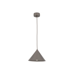 Lampa wisząca pojedyncza długa 155 cm 1xE27 CONO S NEW BROWN