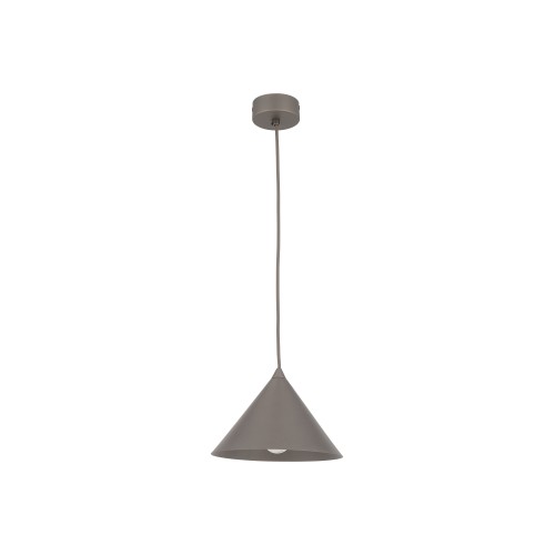 LAMPAMI - lampa wisząca pojedyncza długa, lampa do kuchni nowoczesna, oświetlenie nad stół w salonie, lampa wisząca do sypialni przy łóżku, lampa wisząca loftowa, lampa do jadalni nad stół, lampa nad wyspę CONO S NEW BROWN