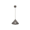 LAMPAMI - lampa wisząca pojedyncza długa, lampa do kuchni nowoczesna, oświetlenie nad stół w salonie, lampa wisząca do sypialni przy łóżku, lampa wisząca loftowa, lampa do jadalni nad stół, lampa nad wyspę CONO S NEW BROWN