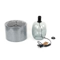 LAMPAMI - lampa na komodę, lampka stojąca do salonu, lampka nocna stojąca do sypialni, elegancka lampa stojąca, lampa na komodzie, lampka nocna w sypialni MELODY GRAPHITE