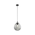 LAMPAMI - lampa wisząca pojedyncza,  lampa wisząca czarna nowoczesna, lampa wisząca do sypialni, lampa wisząca do salonu, lampa wisząca dekoracyjna SOL MINI NEW GRAPHITE