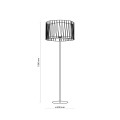 LAMPAMI - lampa stojąca podłogowa do salonu HARMONY NATURE szkic