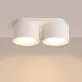 LAMPAMI - lampa przysufitowa kaszmirowa, lampa do kuchni, lampa sufitowa do małego pokoju, lampa do korytarza, lampa do pokoju młodzieżowego, oświetlenie w kuchni sufitowe, mały plafon sufitowy MODO 2 sollux