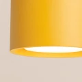 LAMPAMI - żółta lampa przysufitowa, plafon sufitowy, lampa sufitowa do pokoju dziecka, lampa do bawialni, lampa sufitowa potrójna, plafon sufitowy, żółty plafon sufitowy MODO 3 sollux