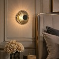 LAMPAMI - kinkiet sufitowy, lampa na korytarz, lampa kinkiet czarny ledowy, lampa sufitowa plafon, kinkiet ścienny, lampa na korytarz, lampa do sypialni, lampa ledowa dekoracyjna Padre 6W LED