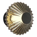 LAMPAMI - kinkiet sufitowy, lampa na korytarz, lampa kinkiet czarny ledowy, lampa sufitowa plafon, kinkiet ścienny, lampa na korytarz, lampa do sypialni, lampa ledowa dekoracyjna Padre 6W LED