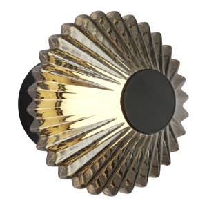 Kinkiet sufitowy ledowy lampa na korytarz grafitowa Padre 6W LED