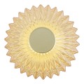 LAMPAMI - kinkiet sufitowy ledowy, lampa na korytarz złota, lampa na korytarz, lampa nad łóżko, kinkiet ledowy do salonu, lampa na ścianę, lampa na sufit,  lampa kinkiet sufitowy Padre Gold 6W LED