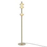 Lampa ledowa stojąca podłogowa złota 3000K Padre Gold 19W LED