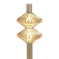 LAMPAMI - lampka nocna stojąca led złota,  lampa ledowa stojąca design, lampa nocna, lampa nocna ozdobna, oświetlenie sypialni, lampka nocna Padre Gold 9W LED
