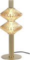 LAMPAMI - lampka nocna stojąca led złota,  lampa ledowa stojąca design, lampa nocna, lampa nocna ozdobna, oświetlenie sypialni, lampka nocna Padre Gold 9W LED