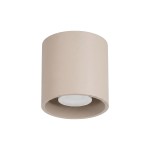 Tuba lampa sufitowa beżowa lampa punktowa 1xGU10 ORBIS 1 taupe