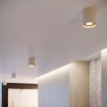 LAMPAMI - tuba lampa sufitowa kaszmirowa,  lampa punktowa, lampa do kuchni, lampa na korytarz, lampa do garderoby, kaszmirowa lampa na sufit, oprawa sufitowa natynkowa, lampa przysufitowa, tuba sufitowa ORBIS 1 sollux