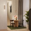 LAMPAMI - beżowa lampa wisząca tuba, pojedyncza lampa wisząca punktowa, lampa nad barek w kuchni, lampa nad wyspę, wisząca nad stół w jadalni, lampa wisząca tuba, oświetlenie punktowe LAGOS 1 taupe sollux