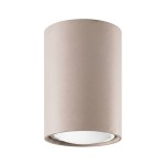 Tuba lampa sufitowa beżowa lampa punktowa 1xGU10 LAGOS 10 taupe