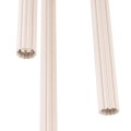 LAMPAMI - lampa wisząca kaszmirowa tuby sufitowe ryflowane,  modna lampa do salonu, lampa wisząca potrójna, lampa nad wyspę kuchenną, lampa nad barek, lampa nad stół  ARCHE 3P sollux