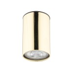 Tuba sufitowa lampa punktowa sufitowa pojedyncza złota 1xGU10 TOP GOLD