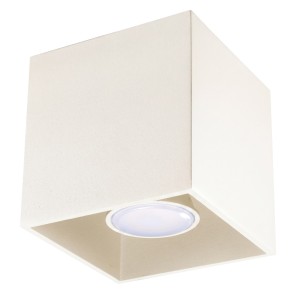 Lampa na sufit plafon sufitowy kwadratowy pojedynczy kaszmir 1xGU10 QUAD 1